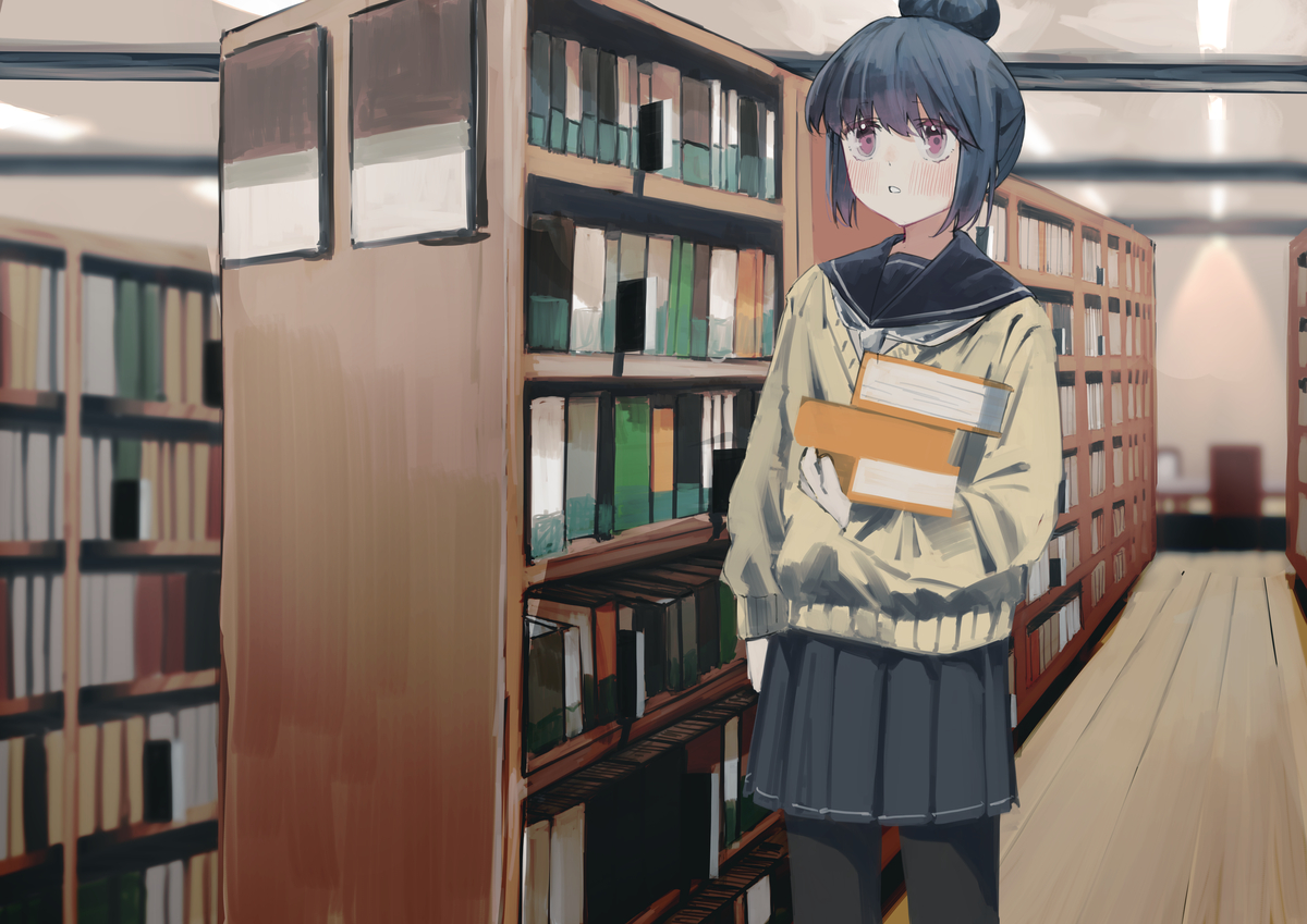 This is a pixiv picture whose title is 無題.