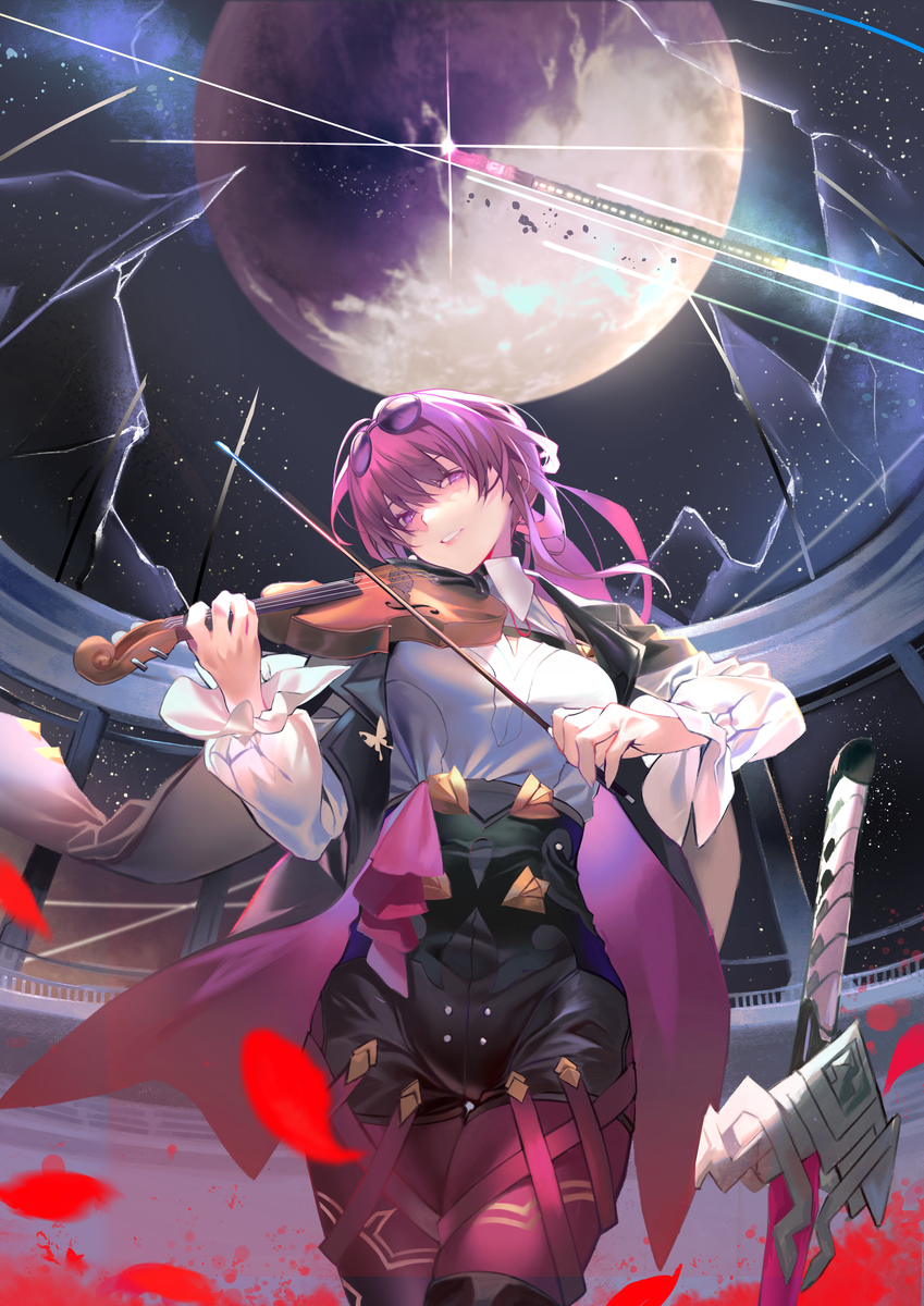 This is a pixiv picture whose title is カフカ.