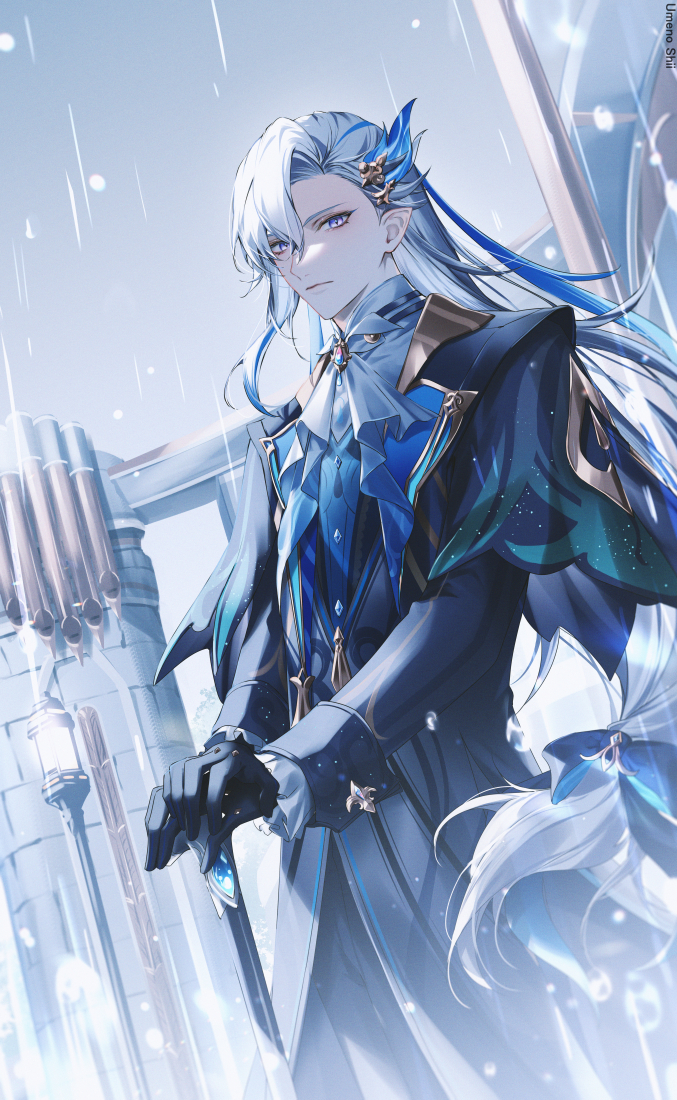 This is a pixiv picture whose title is ヌヴィレット.