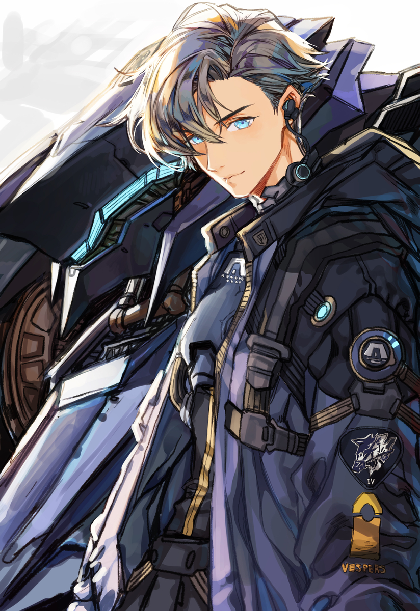 This is a pixiv picture whose title is V.IV ラスティ&スティールヘイズ.