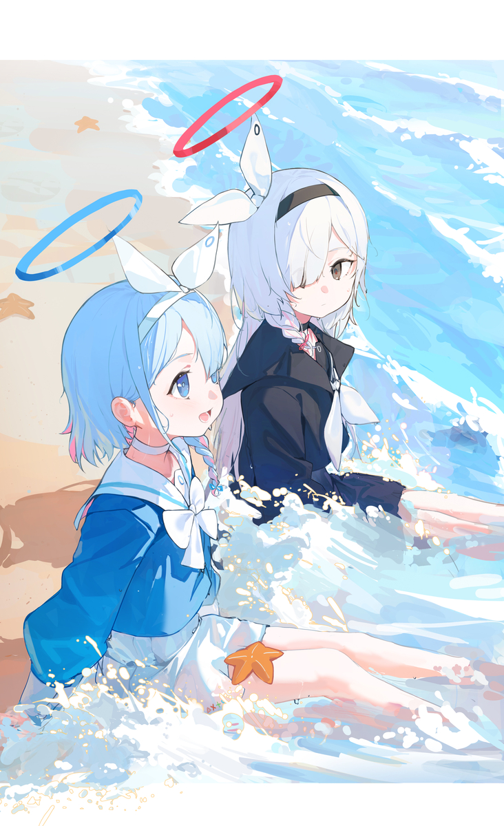 This is a pixiv picture whose title is summer.