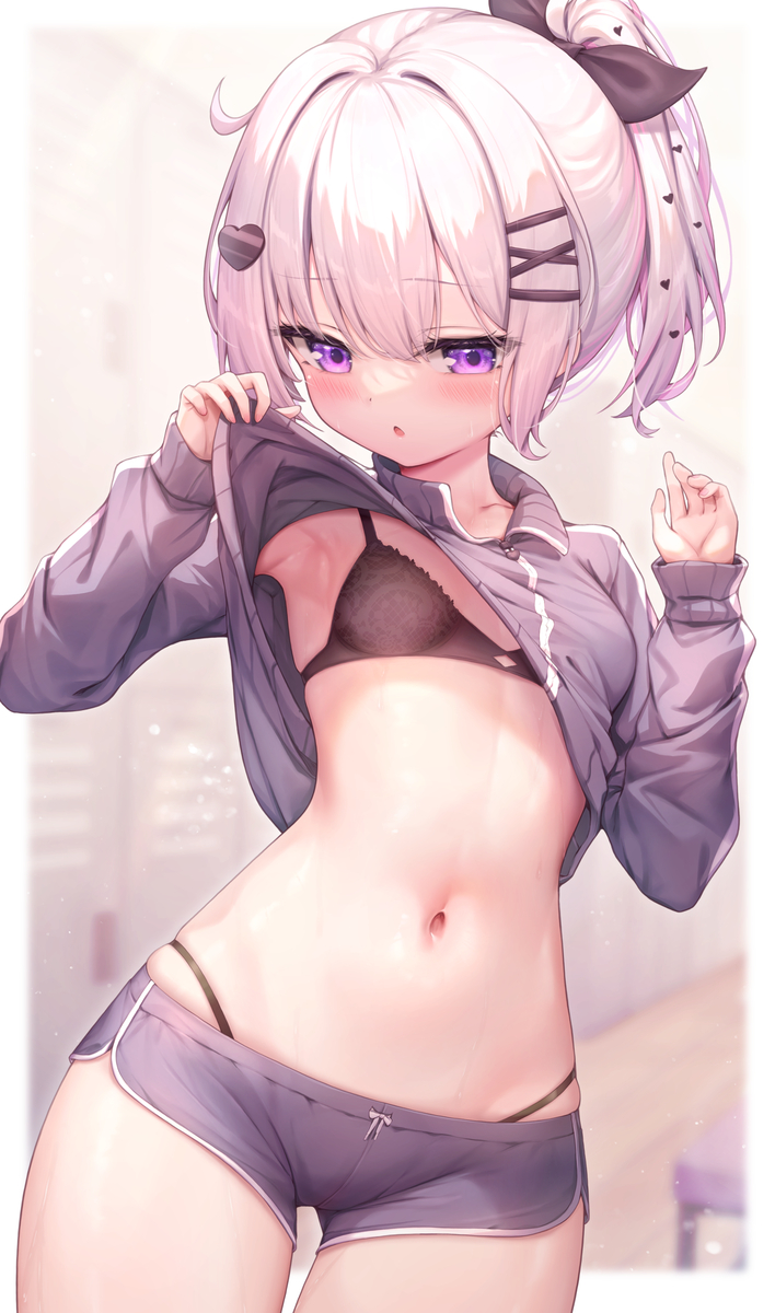This is a pixiv picture whose title is みしず.