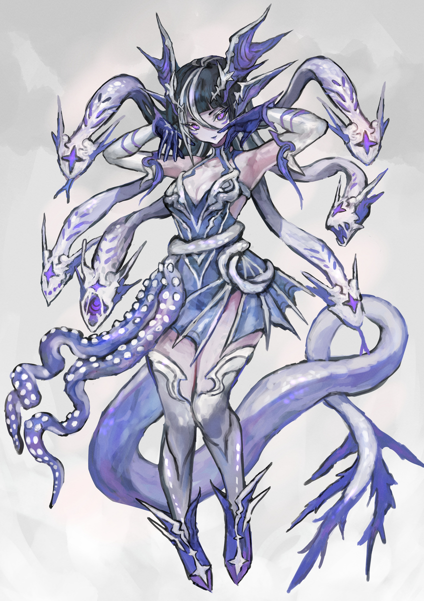This is a pixiv picture whose title is 嫉妬の魔人.