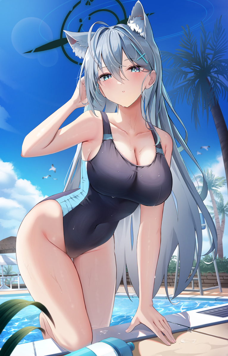 This is a pixiv picture whose title is シロコ*テラー.