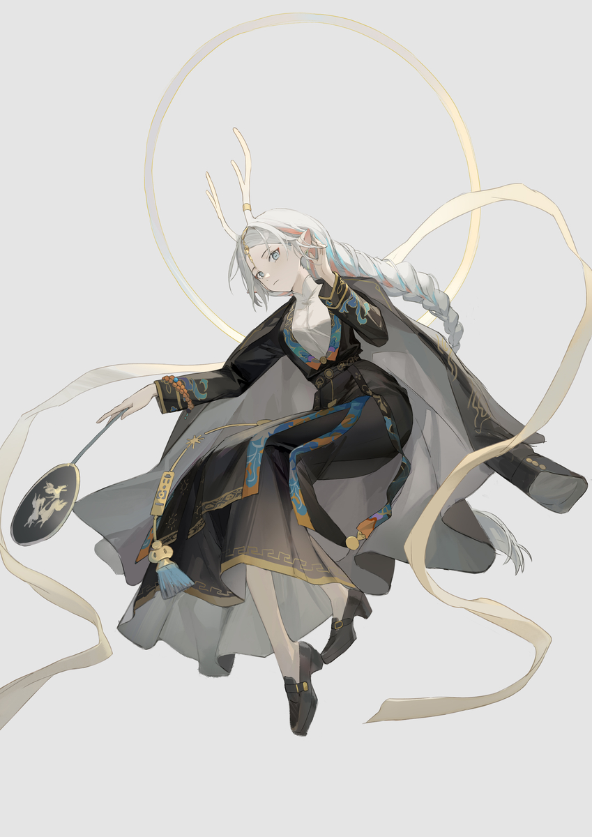 This is a pixiv picture whose title is 鹿.