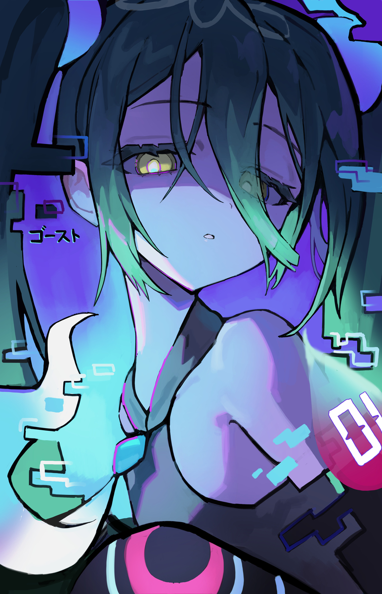 This is a pixiv picture whose title is ポケミク.
