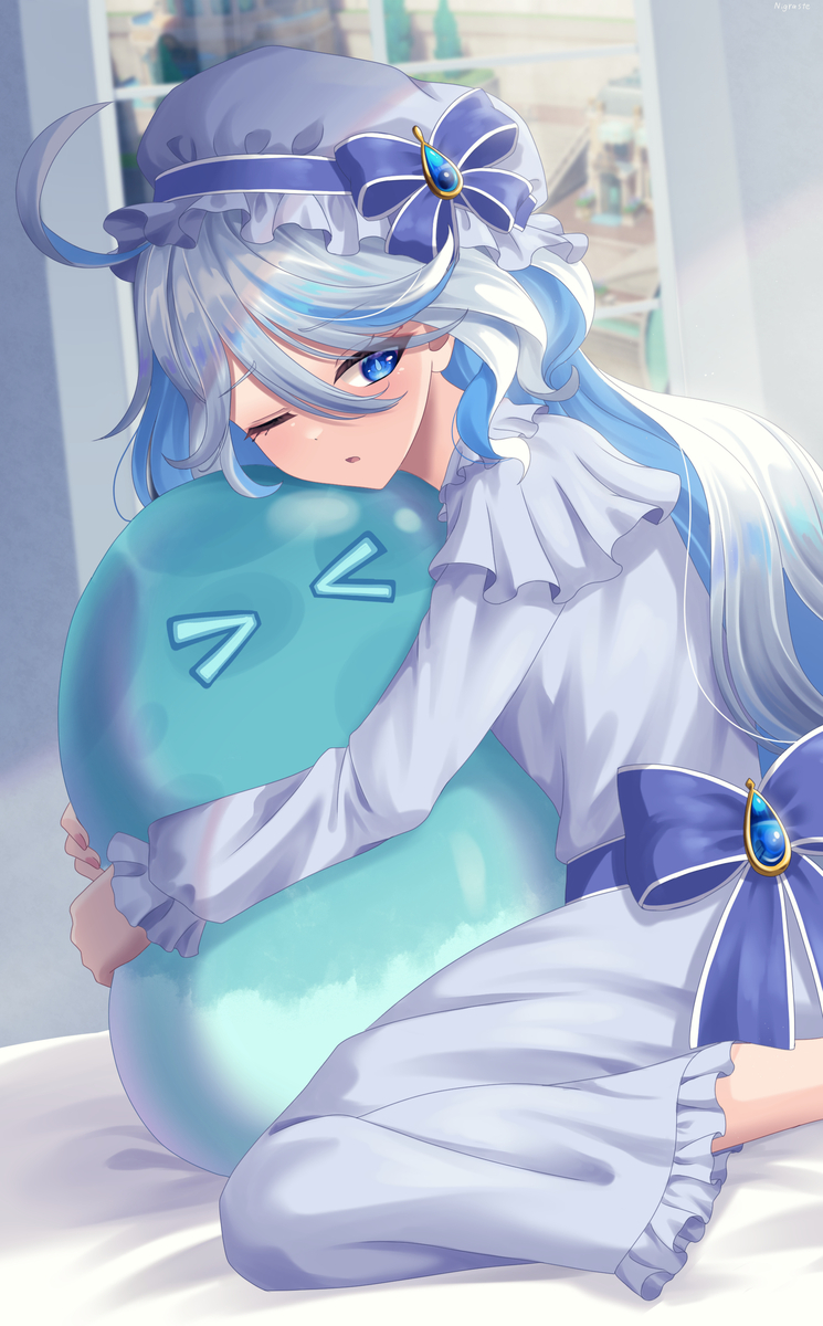 This is a pixiv picture whose title is もう少し寝かせてくれ…。.