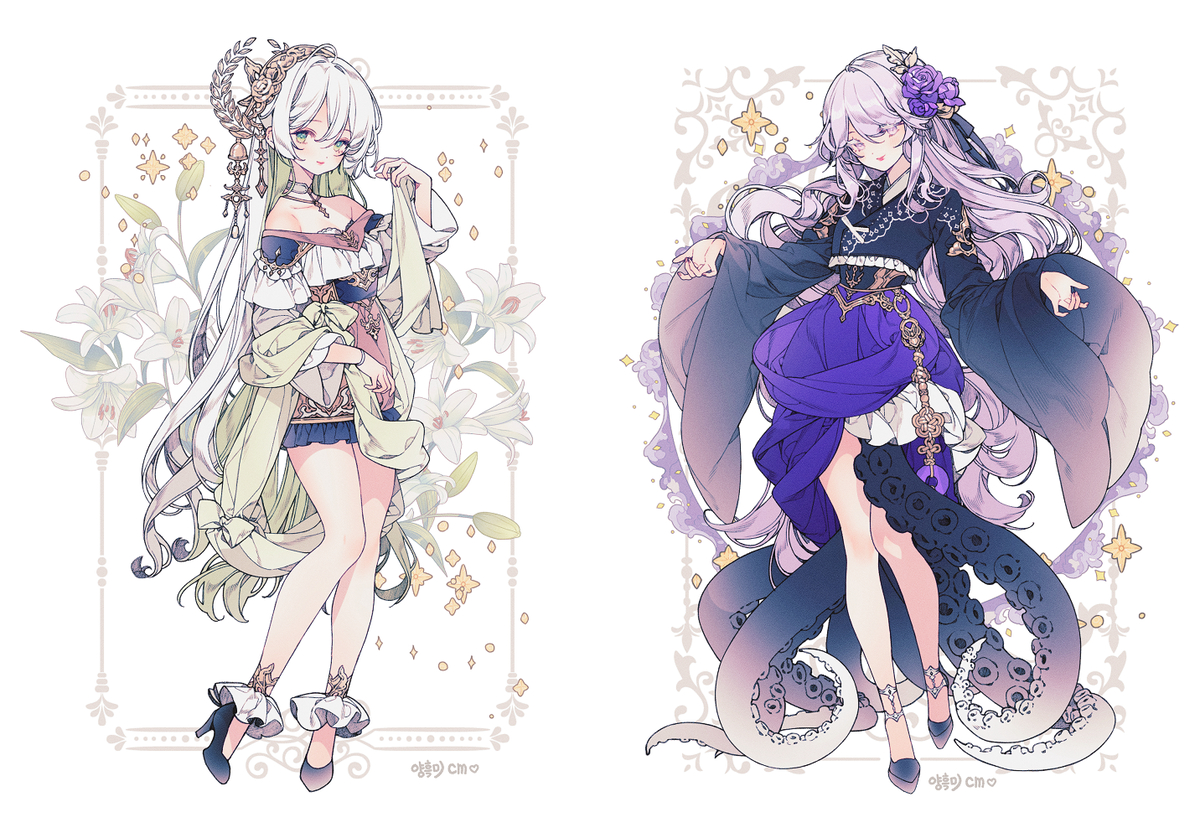 This is a pixiv picture whose title is 💖cm💖.
