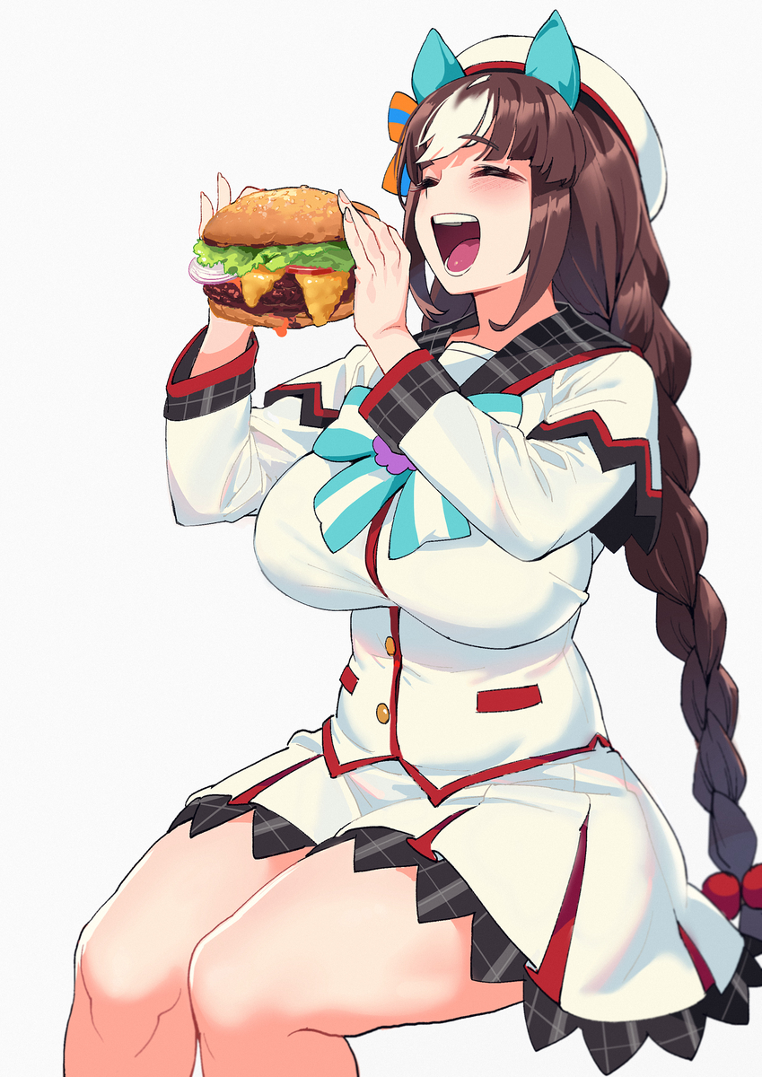 This is a pixiv picture whose title is buger.