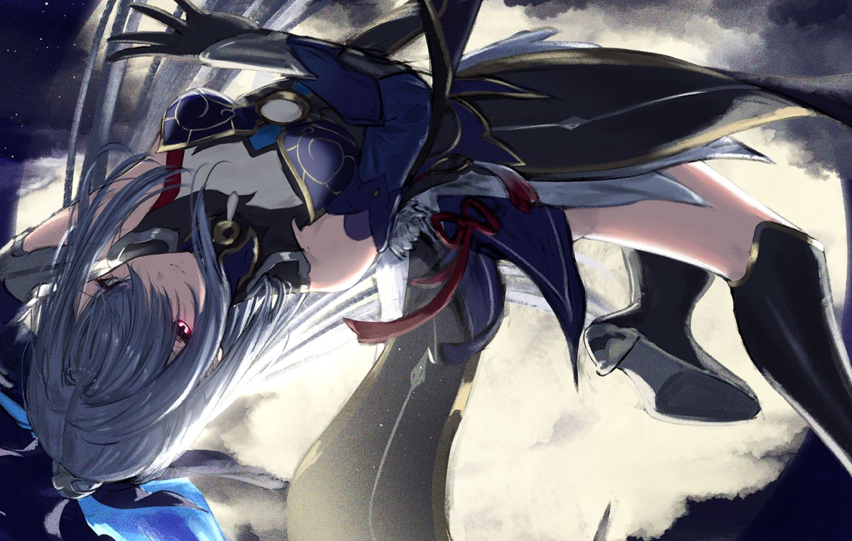 This is a pixiv picture whose title is 鏡流.