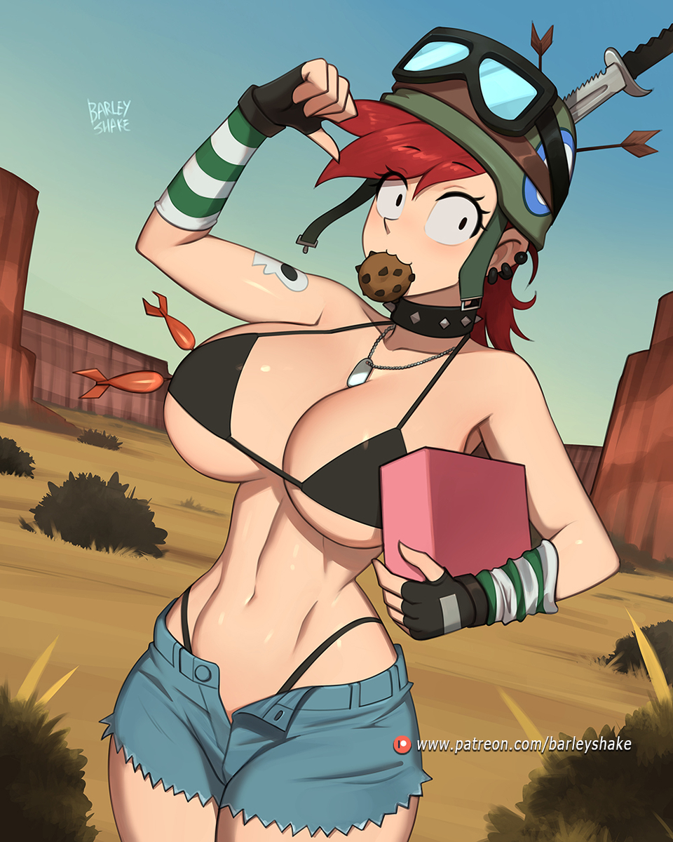 This is a pixiv picture whose title is Tank girl Frankie Foster.