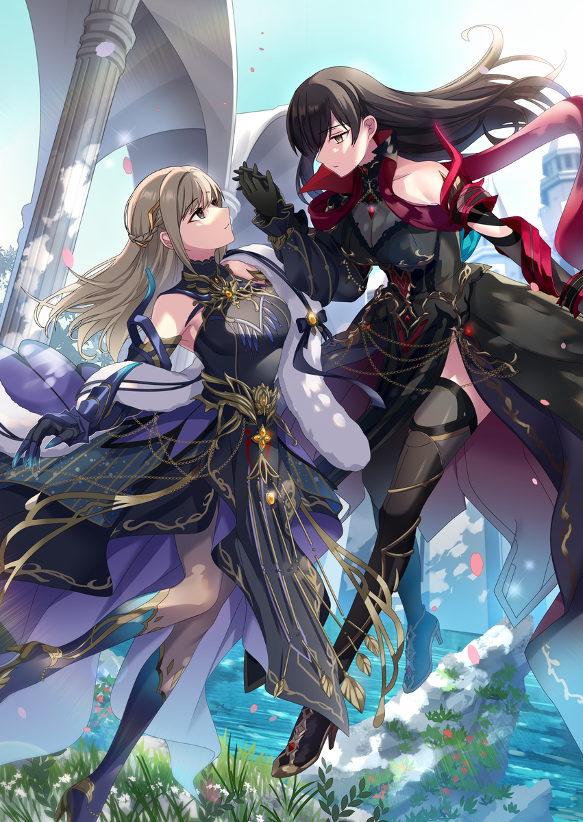 This is a pixiv picture whose title is 運命.