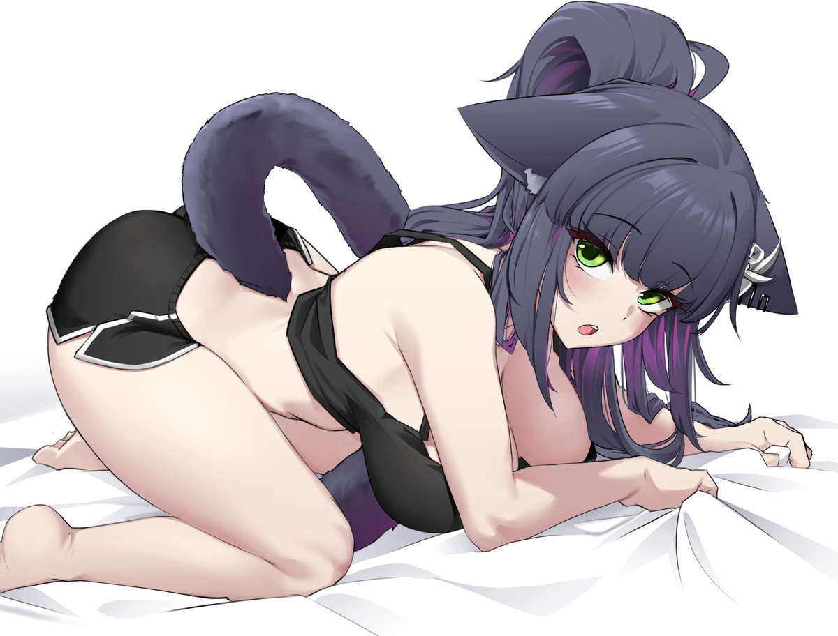 This is a pixiv picture whose title is Jess 😌🐱💕.