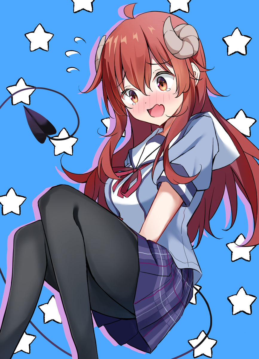 This is a pixiv picture whose title is シャミ子　誕生日絵.