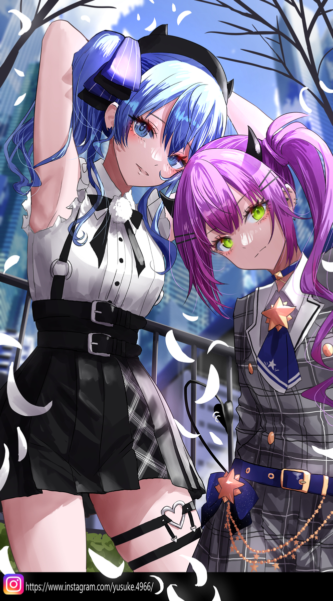 This is a pixiv picture whose title is すいトワ.
