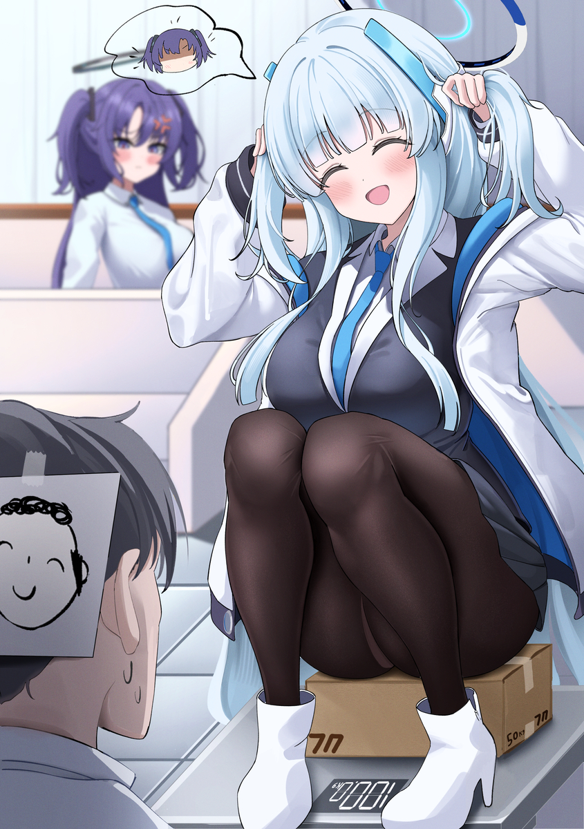 This is a pixiv picture whose title is ユウカ....?...