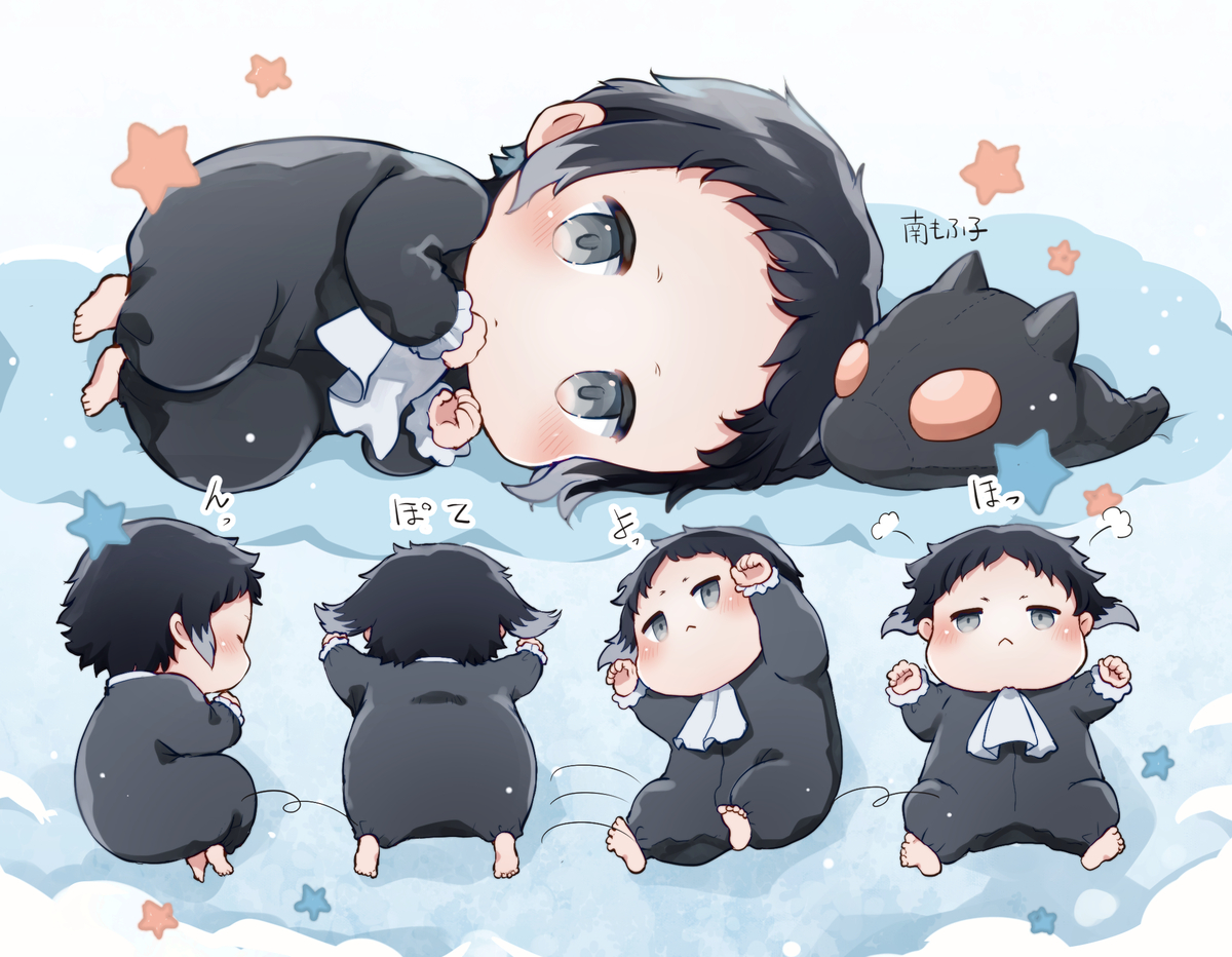 This is a pixiv picture whose title is やつがれ君落書き.