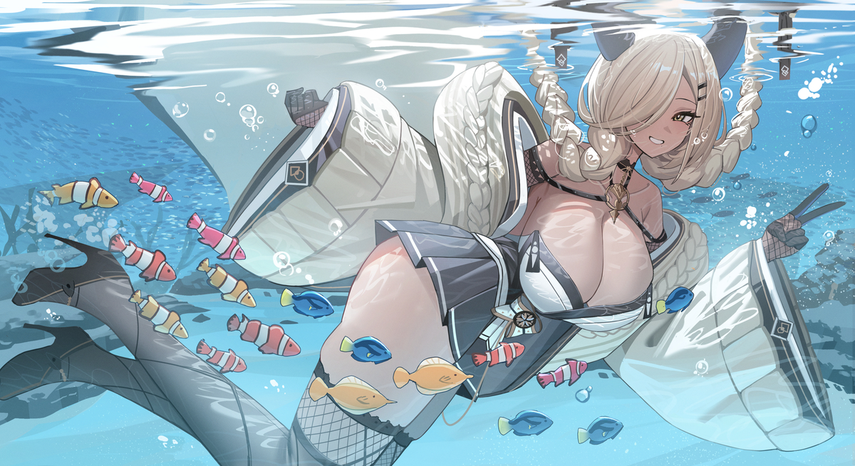 This is a pixiv picture whose title is 尾張ちゃん.