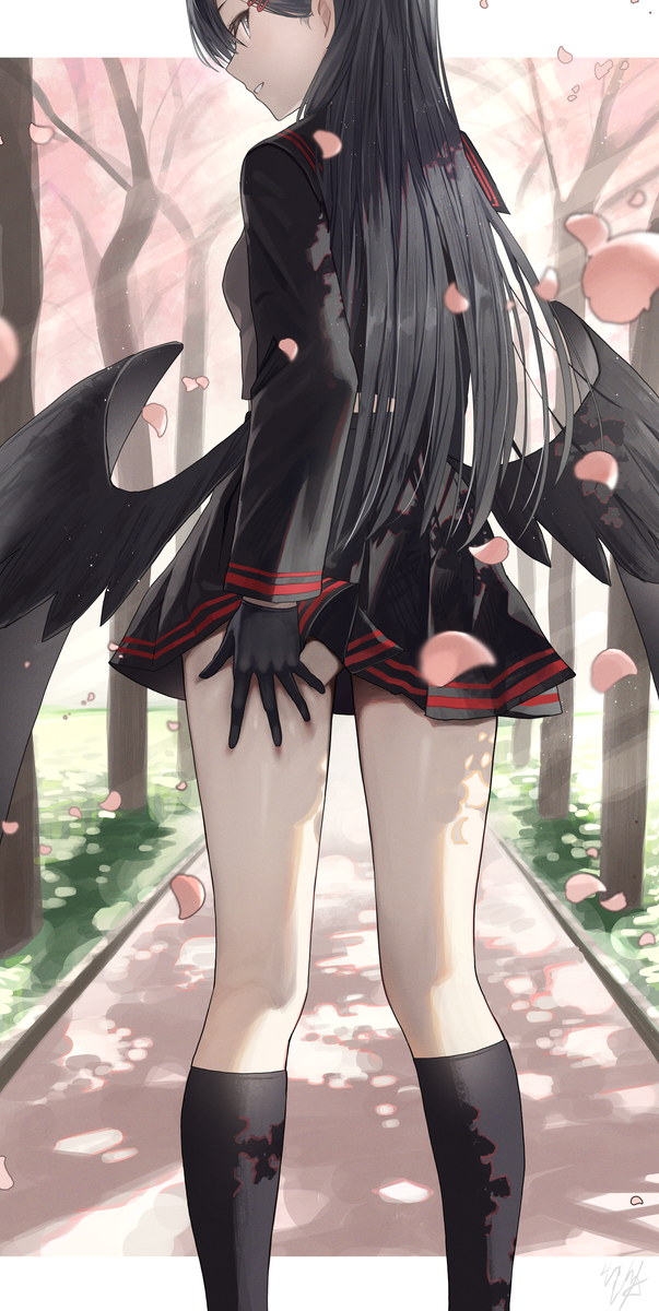 This is a pixiv picture whose title is ４３日目、仲正イチカ.