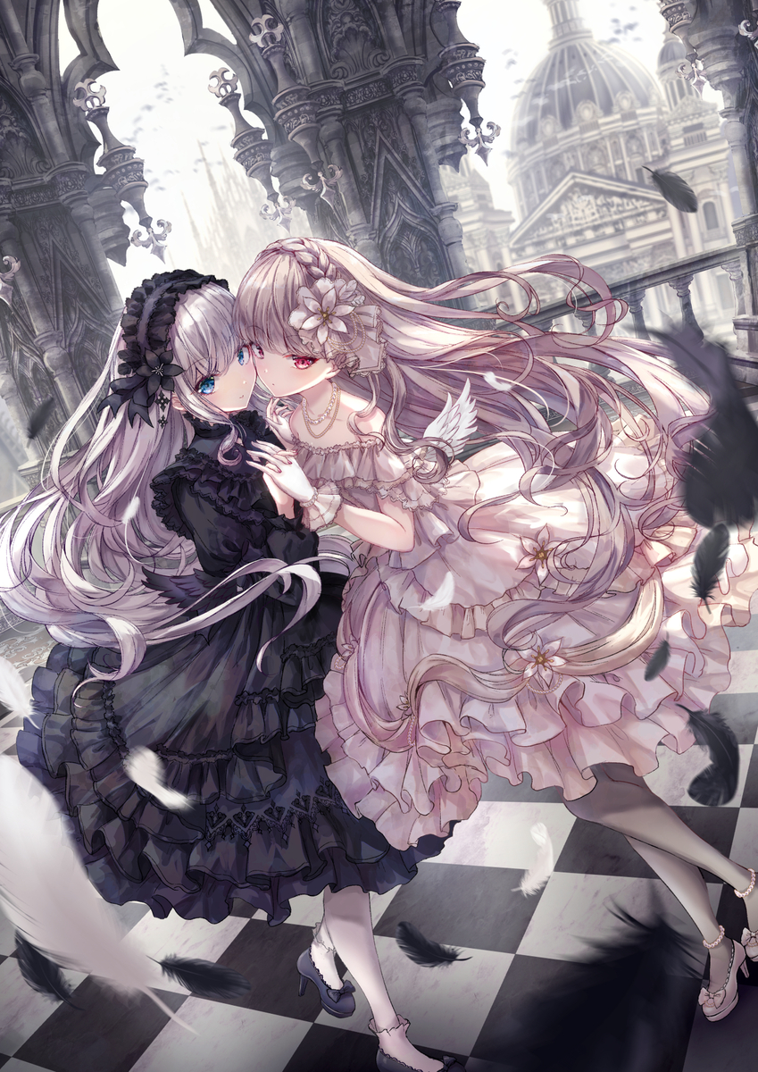 This is a pixiv picture whose title is 【画集】Open the Cage【発売決定】.