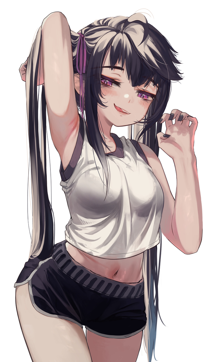This is a pixiv picture whose title is ハリにゃん.