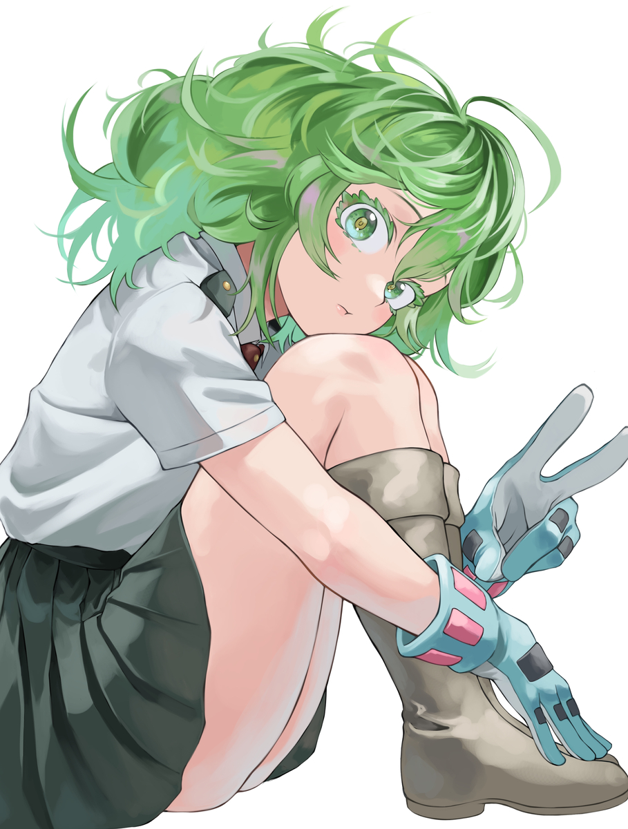 This is a pixiv picture whose title is 葉隠さん！.