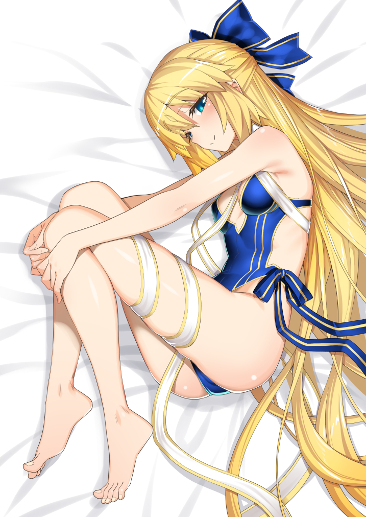 This is a pixiv picture whose title is A・Aさん、競泳水着っぽいですよね。.