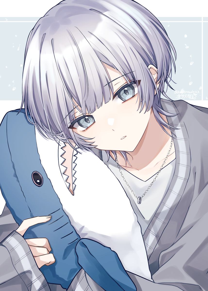 This is a pixiv picture whose title is 🤍.