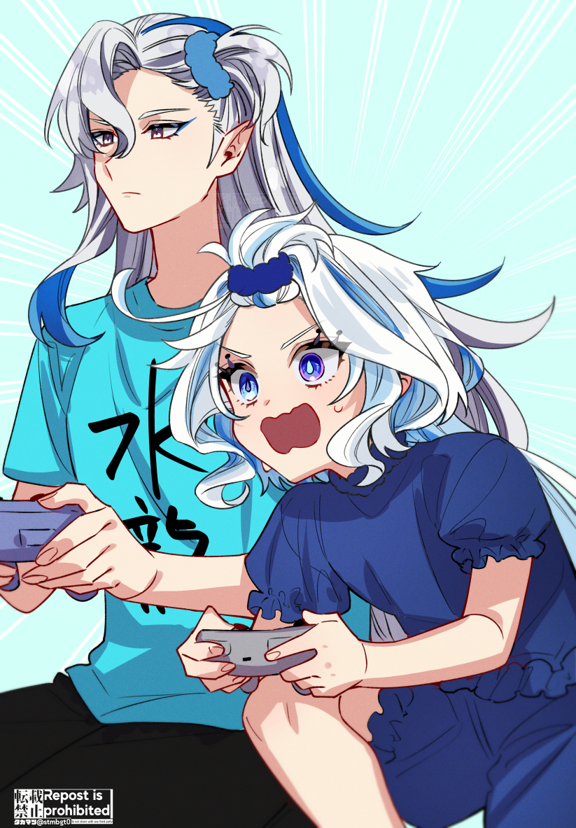 This is a pixiv picture whose title is 無題.