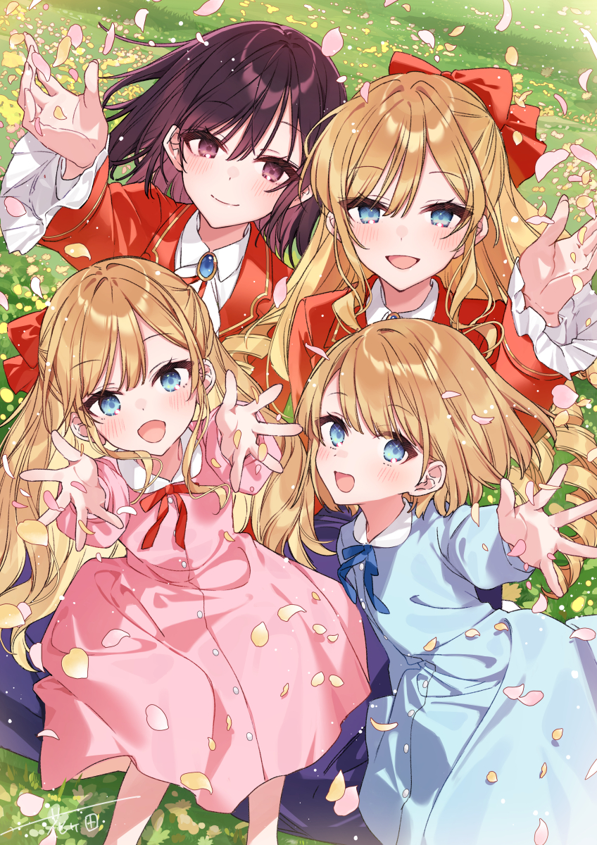 This is a pixiv picture whose title is 💐.