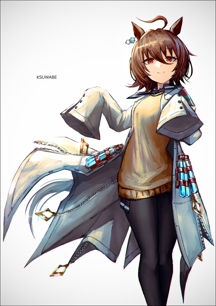 This is a pixiv picture whose title is アグネスタキオン.