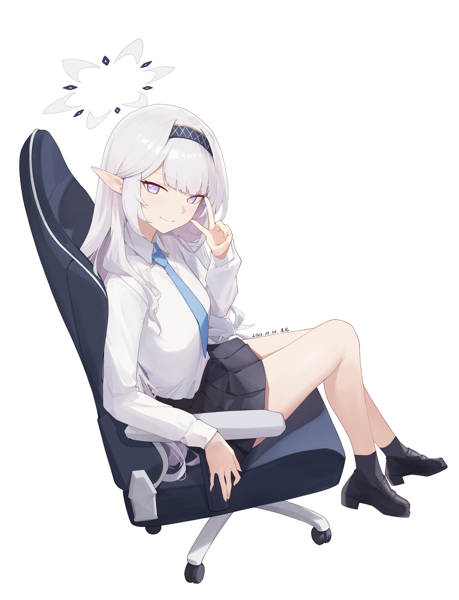 This is a pixiv picture whose title is 1年级 明星ヒマリ.