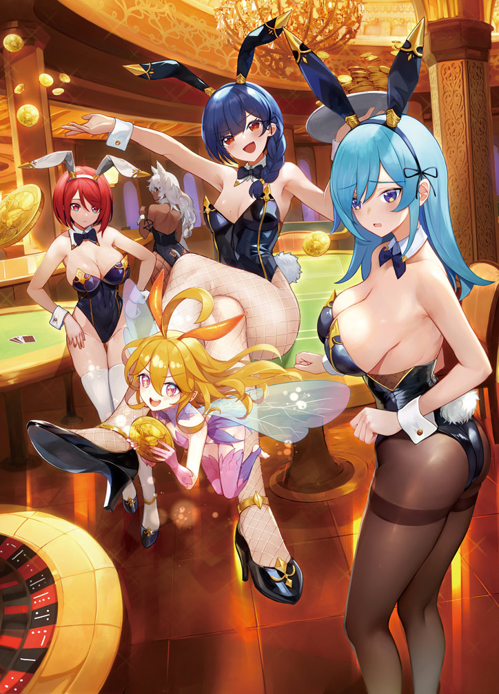 This is a pixiv picture whose title is その異世界ハーレムは制約つき2巻.