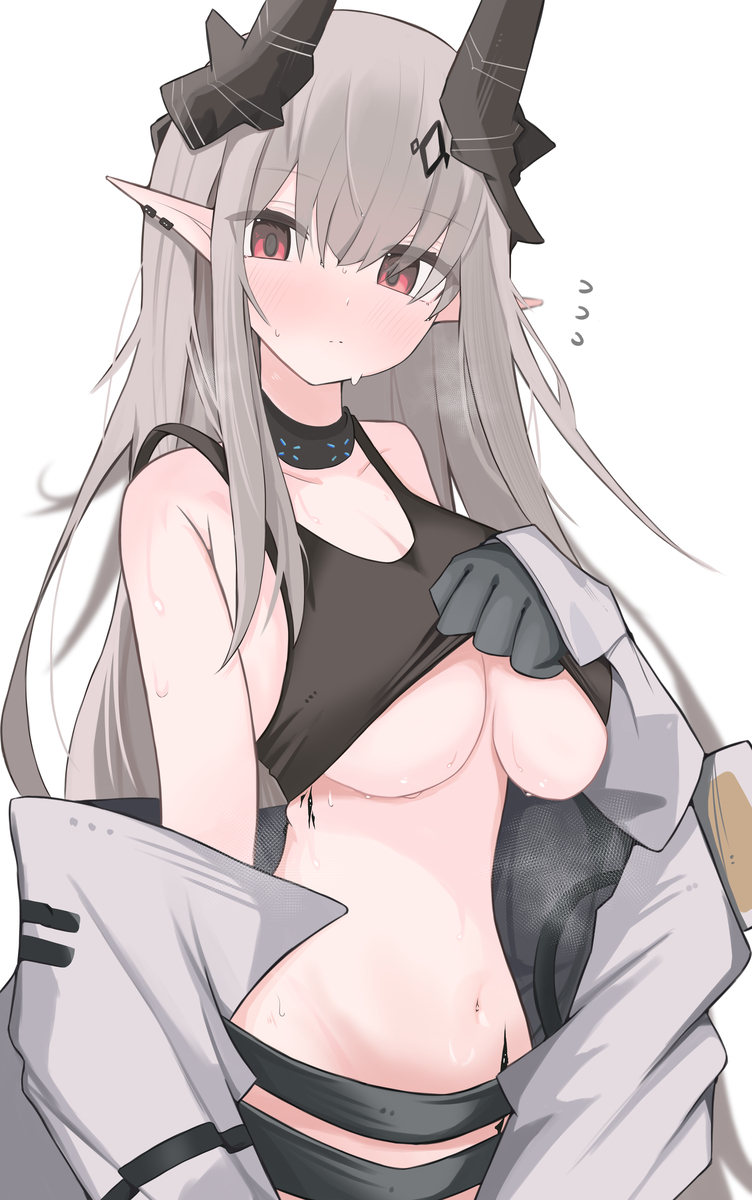 This is a pixiv picture whose title is アークナイツ マドロック.
