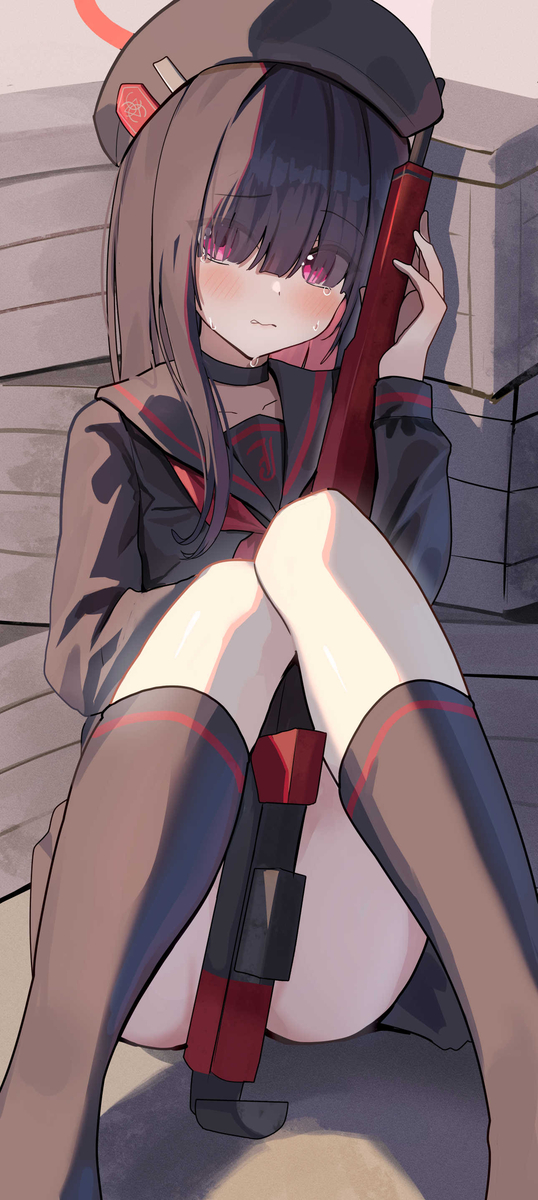 This is a pixiv picture whose title is 正義実現委員モブちゃん.