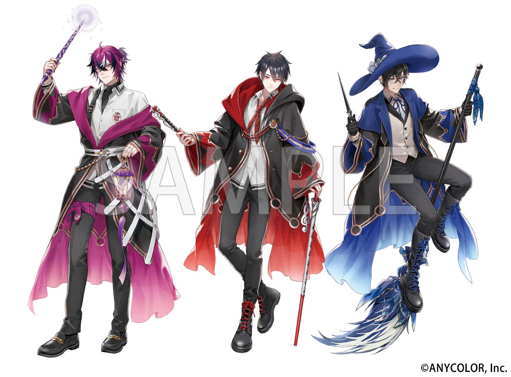 This is a pixiv picture whose title is 【仕事絵】にじさんじハロウィン2023.