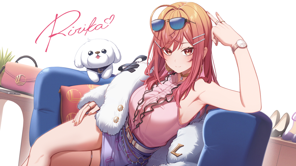 This is a pixiv picture whose title is Ririka.