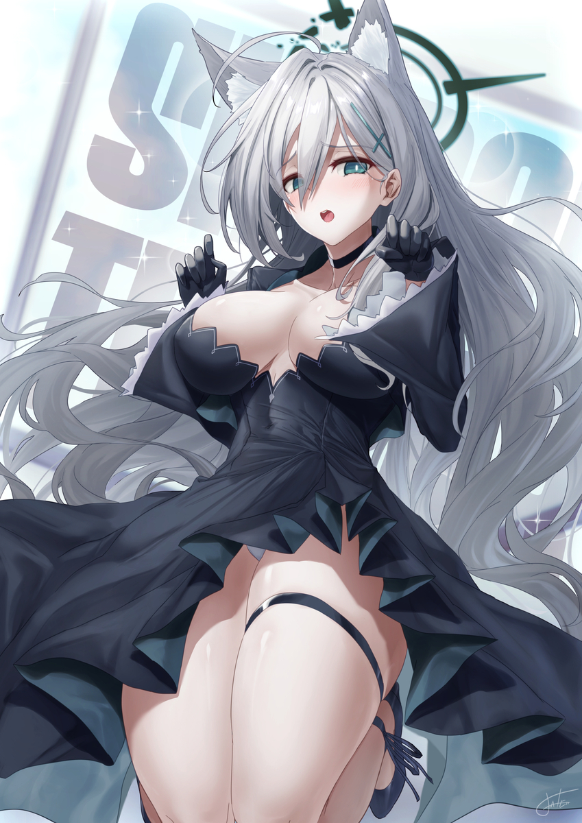 This is a pixiv picture whose title is シロコ＊テラー.