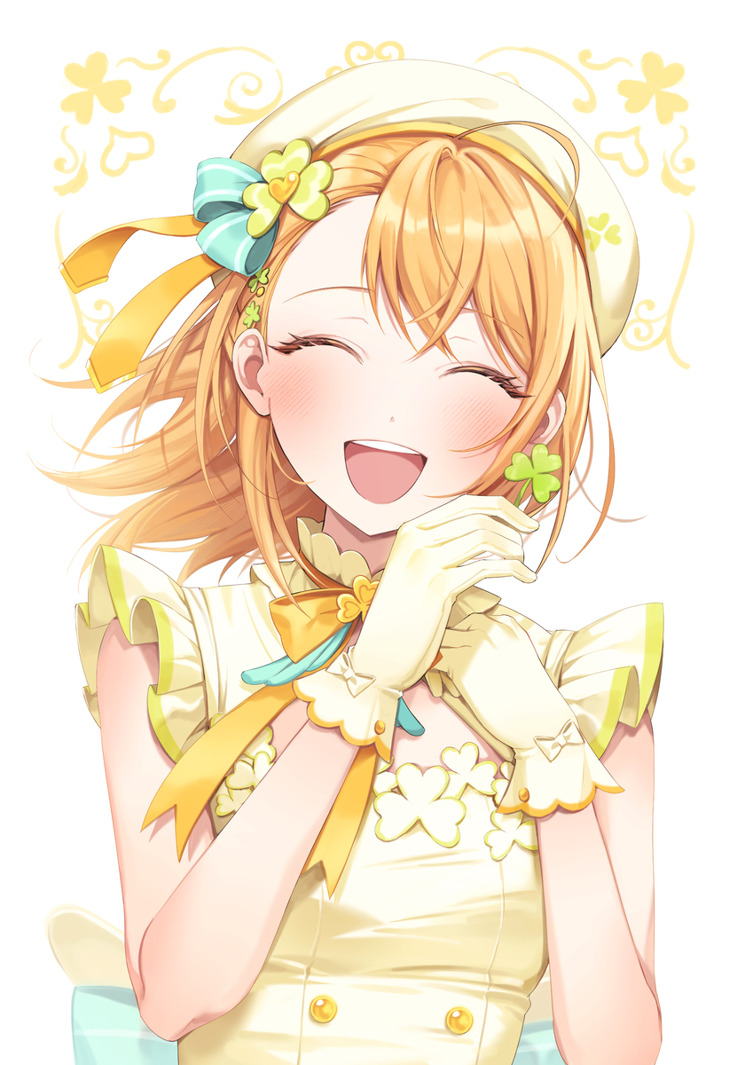 This is a pixiv picture whose title is ☘️.