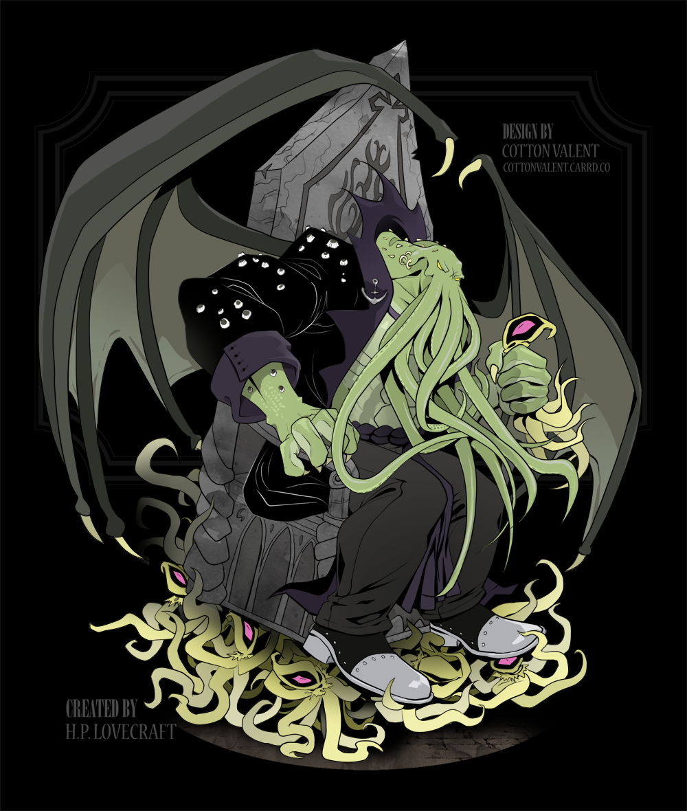 This is a pixiv picture whose title is Cthulhu.