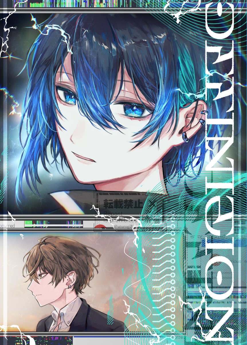 This is a pixiv picture whose title is 新刊サンプル【#にじそうさく08】(通販追記しました).