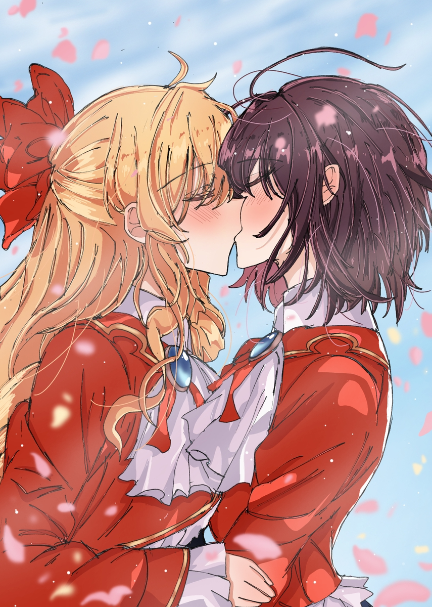 This is a pixiv picture whose title is Relaire Kiss.