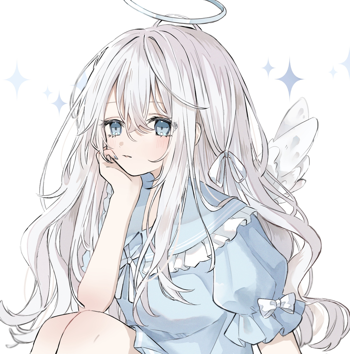 This is a pixiv picture whose title is 無題.
