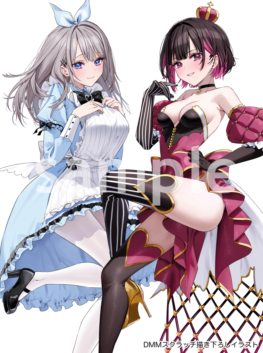 This is a pixiv picture whose title is DMMスクラッチ開催中👑.