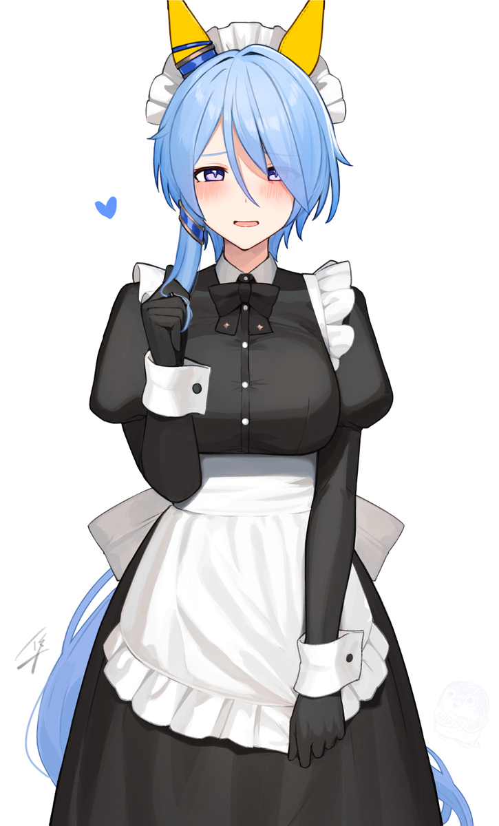 This is a pixiv picture whose title is メイドミラクル.