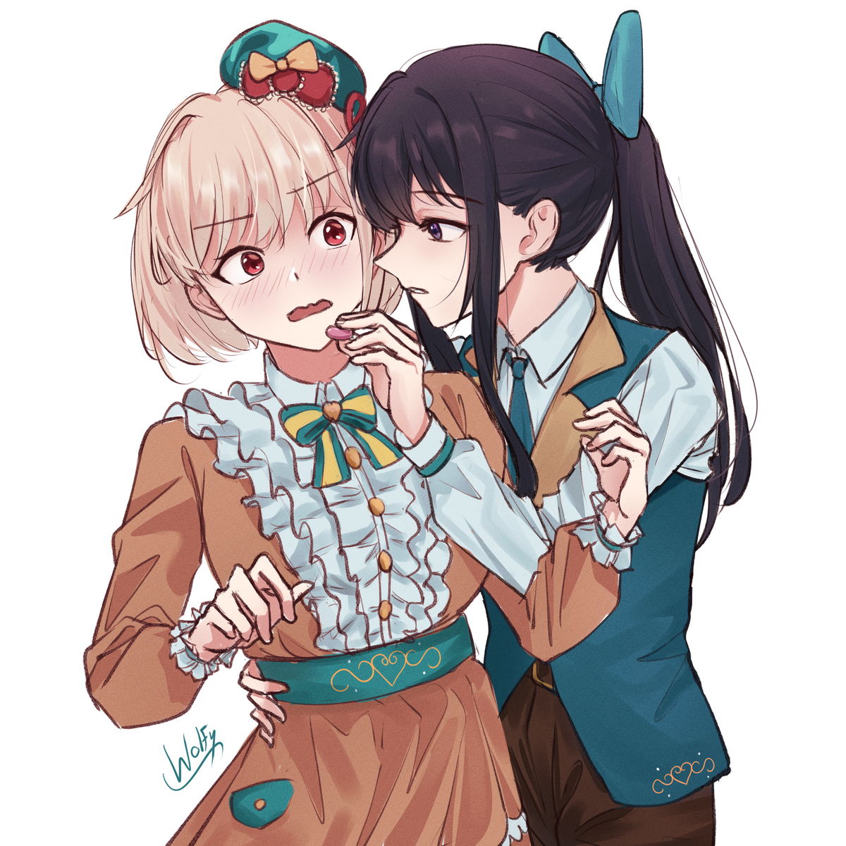 This is a pixiv picture whose title is Sweet.