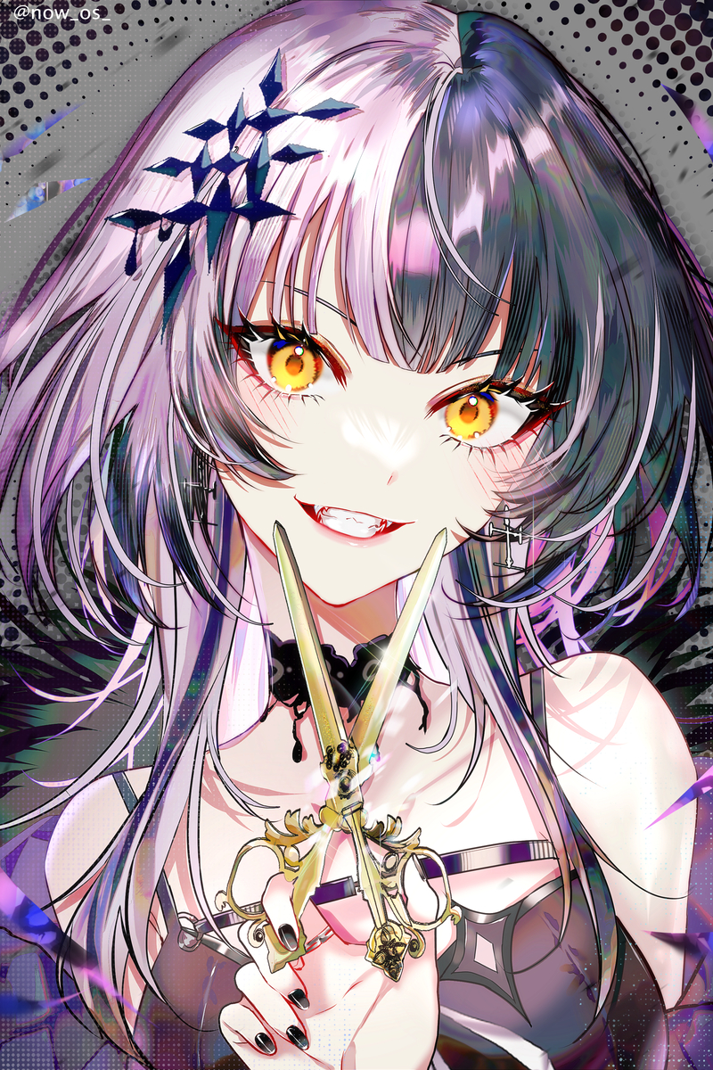 This is a pixiv picture whose title is 👁‍🗨✂️.