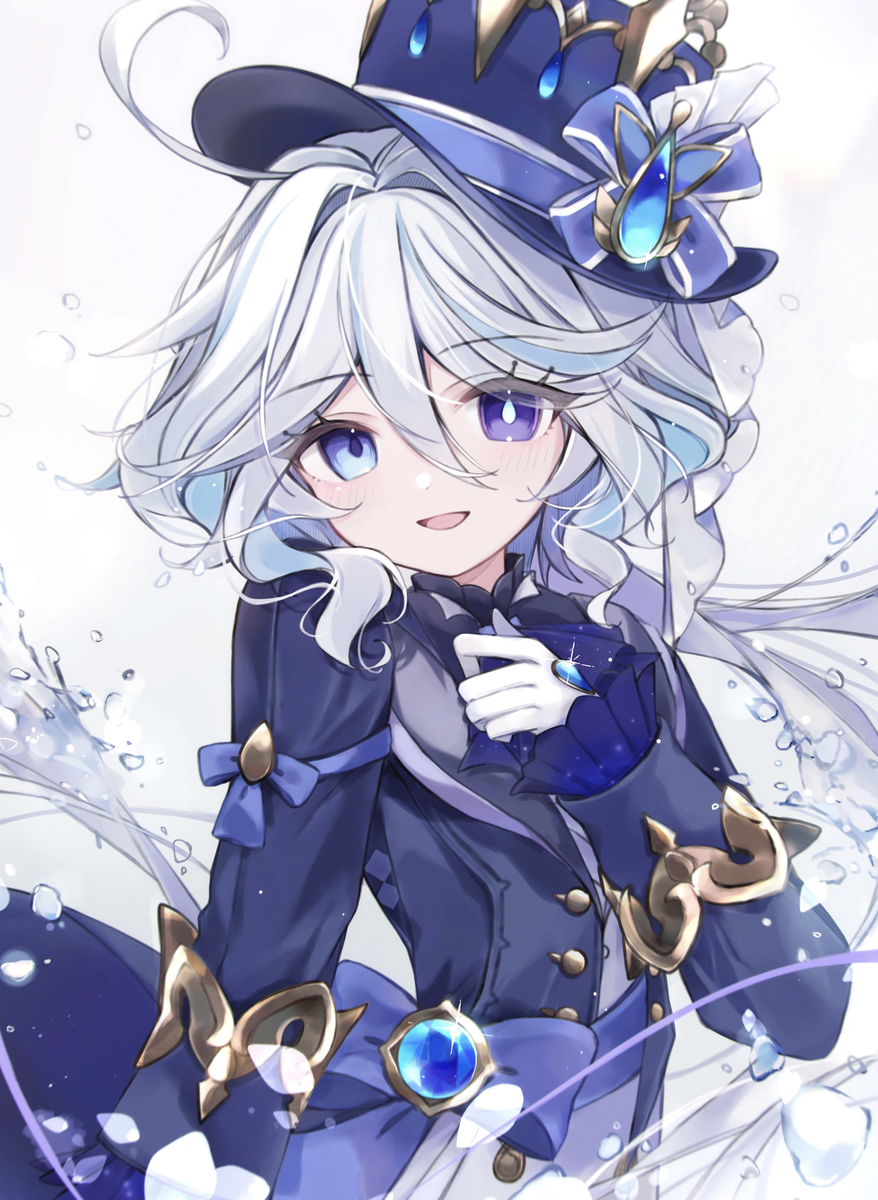 This is a pixiv picture whose title is フリーナさま.