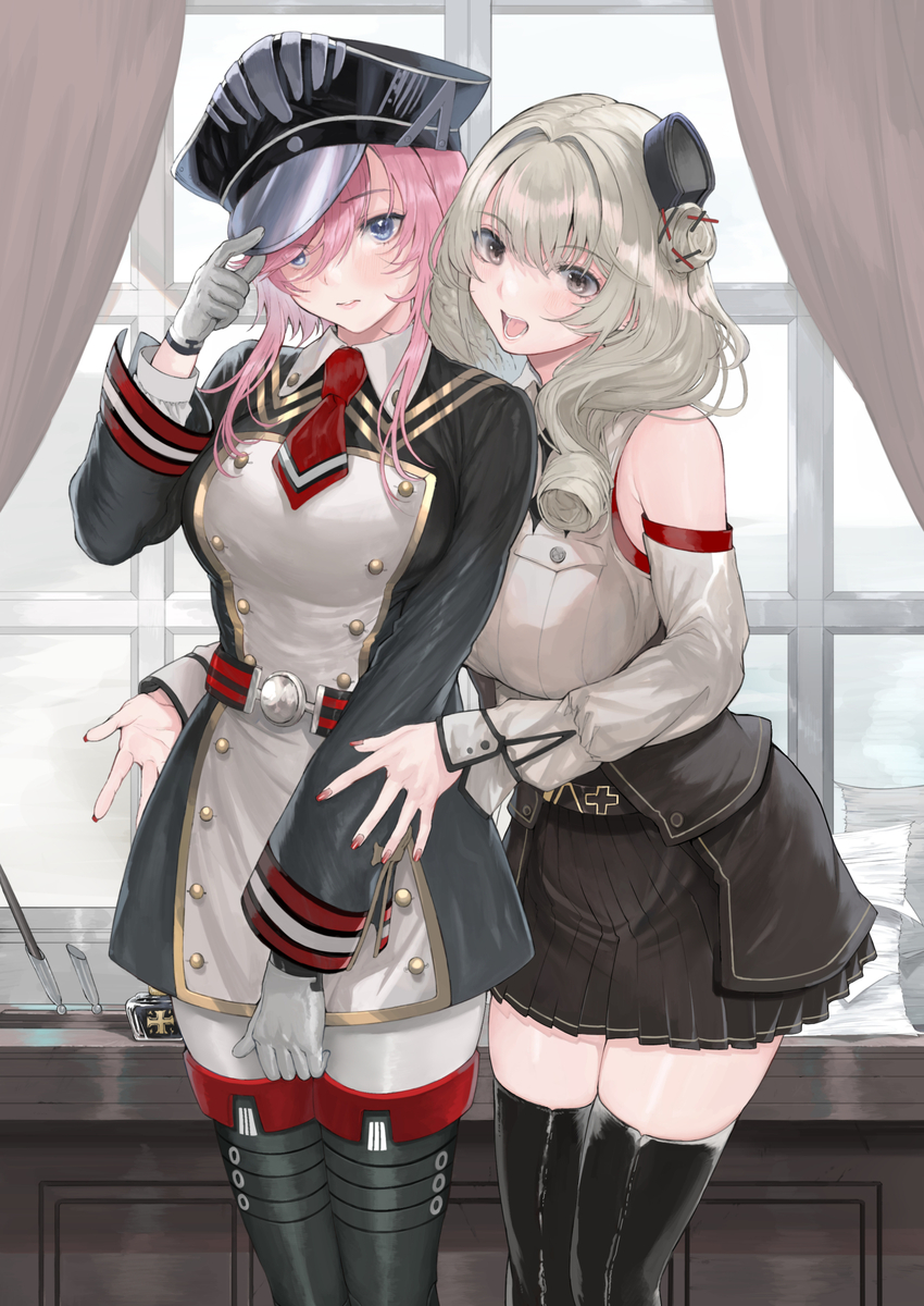 This is a pixiv picture whose title is 二人.