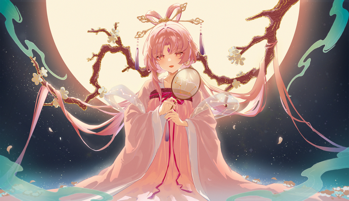 This is a pixiv picture whose title is 今夜月色甚好🌙✨.